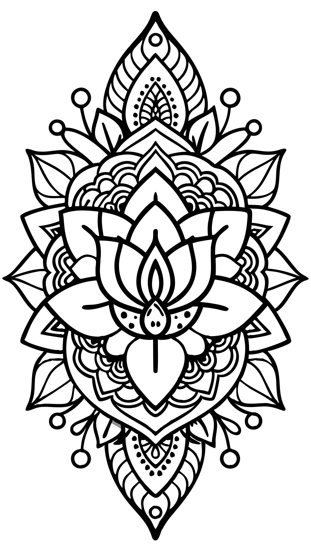 easy coloring pages for adults